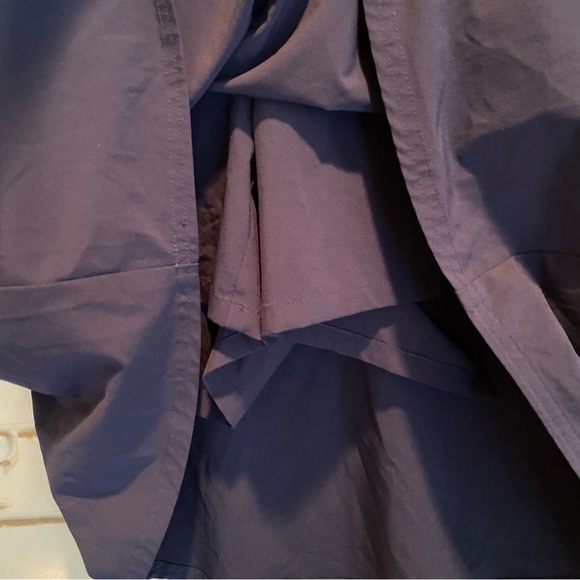 Athleta All Day Athletic Tennis Golf Athletic Skort size 12 Tall Navy Zip Pocket - Picture 5 of 12